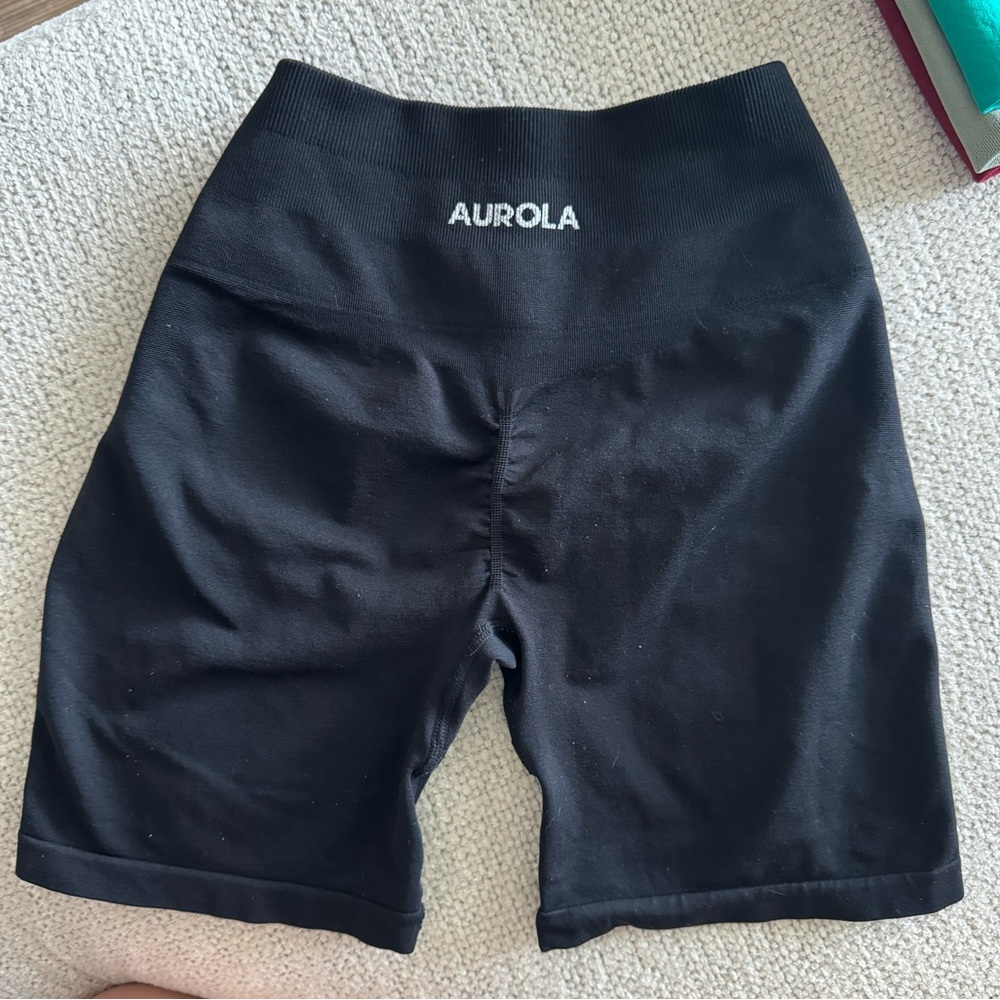 Aurola cute stretchy butt scrunch gym shorts